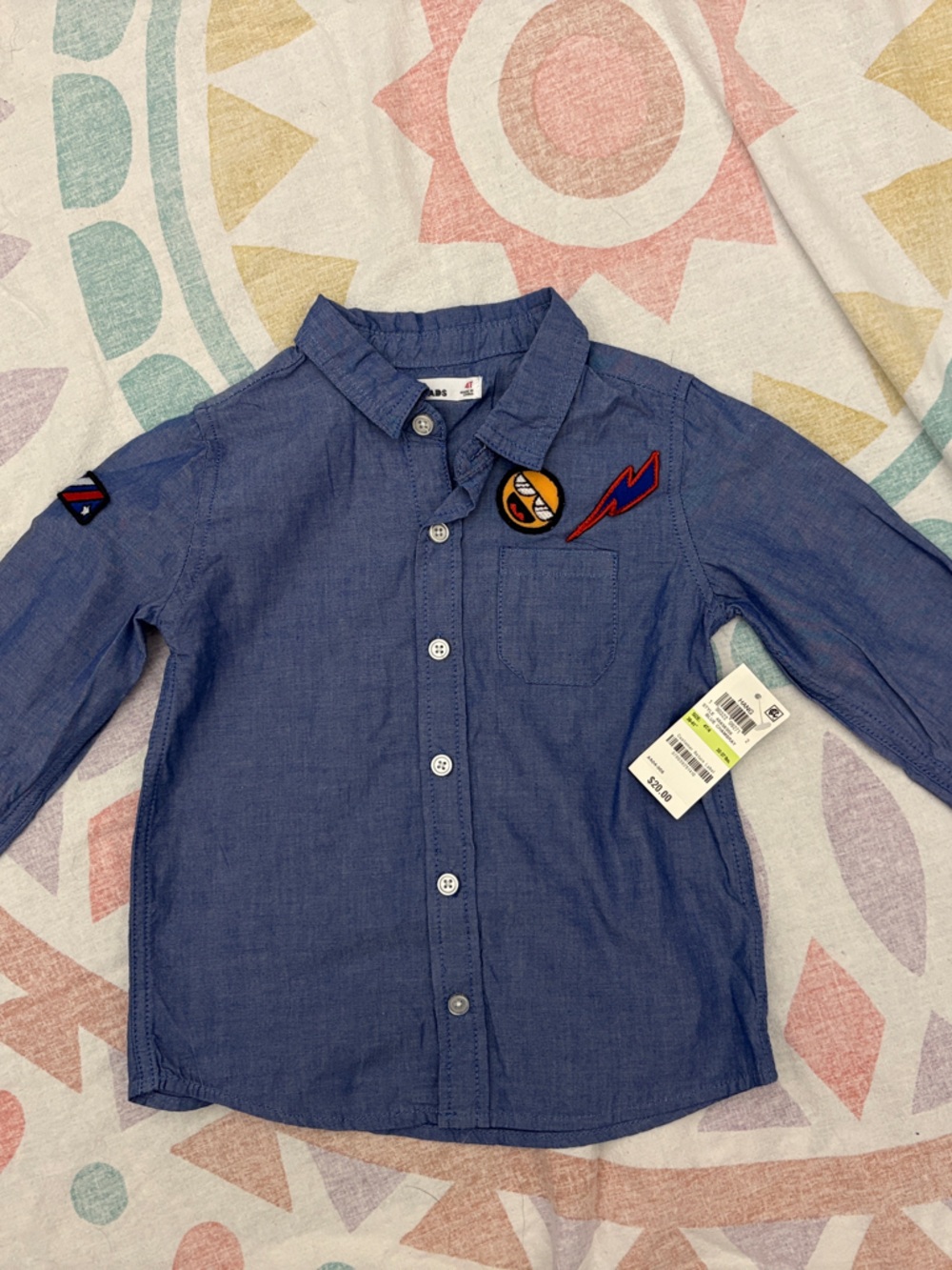 Epic Threads Boys' Chambray Button-Down Shirt Epic Threads
